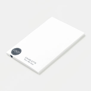 Business Logo Company Office Promo Post-it Notes