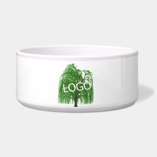 Business Logo Company Pet Bowl (Front)