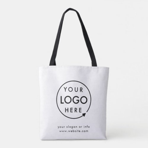 Business Logo  Company Professional Corporate Tote Bag