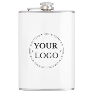 Business Logo Corporate Modern Employee Flask