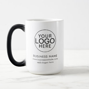 Business Logo Corporate Promotional Swag Custom Color Morph Mug