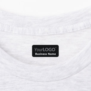 Business Logo Custom Brand Name Iron on Clothing Labels