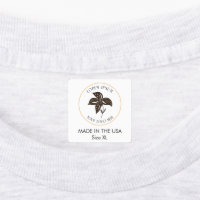 Business Logo Custom Clothing Size Iron On