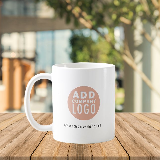 Business Logo Custom  Coffee Mug (Creator Uploaded)