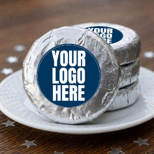 Business Logo Custom Company Photo Dipped Oreo Cookie Favors