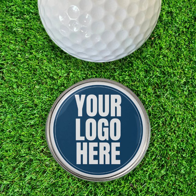 Business Logo Custom Company Photo Golf Ball Marker (Creator Uploaded)