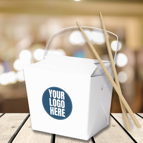 Business Logo Custom Company Photo Restaurant Favor Boxes