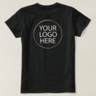 Business Logo | Custom Employee back & front black