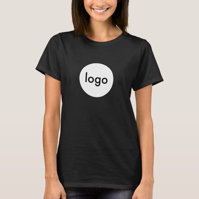 Business Logo Custom Employee Company T-Shirt (Front)