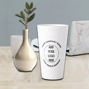 Business Logo Custom Latte Mug