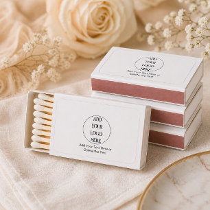 Business Logo Custom Matchboxes