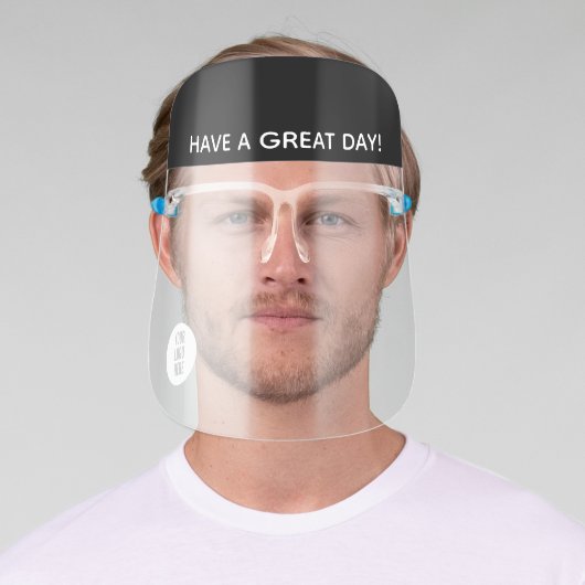 Business Logo Custom Personalized Face Shield (Insitu)