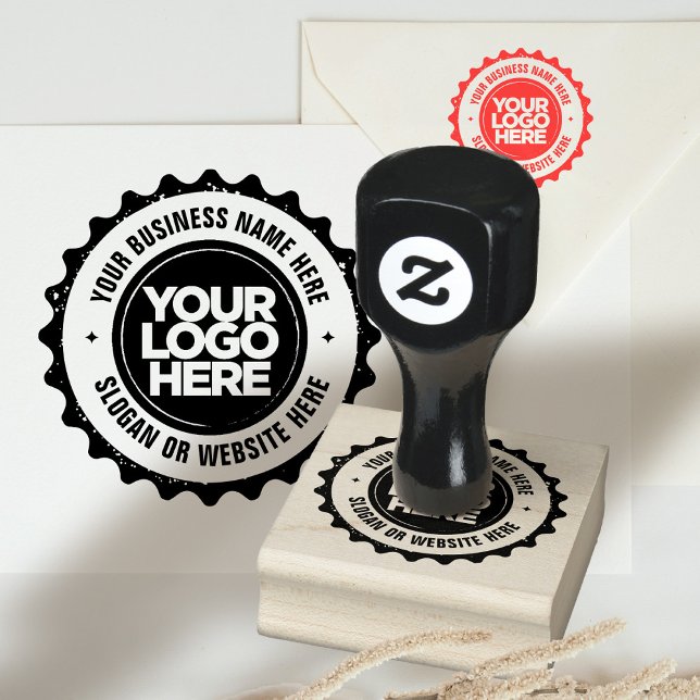 Business Logo Custom Professional Rubber Stamp (Creator Uploaded)