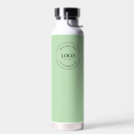 Business logo Custom QR code website Green Water Bottle<br><div class="desc">Make a bold statement with our Professional Business logo Custom QR code website Green Water Bottle. This sleek and stylish water bottle provides the perfect canvas to showcase your business logo and enhance your brand visibility. By placing your business logo on this water bottle, you not only create a professional...</div>
