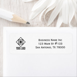Business Logo Custom Return Address Label