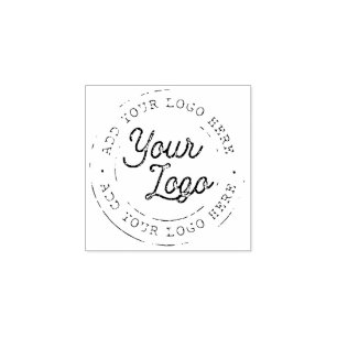 Business Logo Custom Rubber Stamp