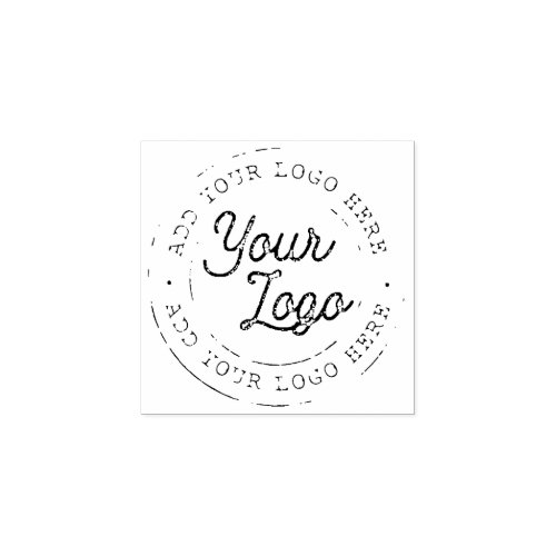 Business Logo Custom Rubber Stamp