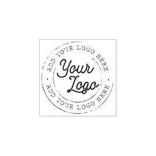 Business Logo Custom Rubber Stamp