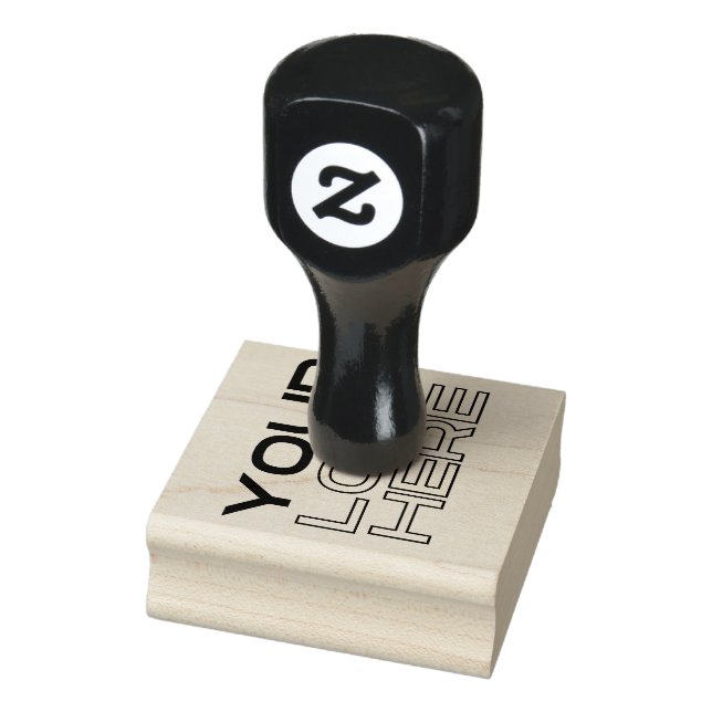 Business Logo Custom Rubber Stamp (Stamp)