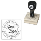 Business Logo Custom Rubber Stamp | Zazzle