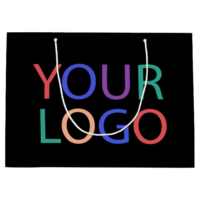 Business Logo | Custom shopping bags with logo (Front)