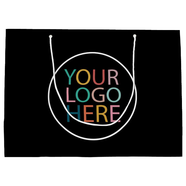 Business Logo | Custom shopping bags with logo (Back)