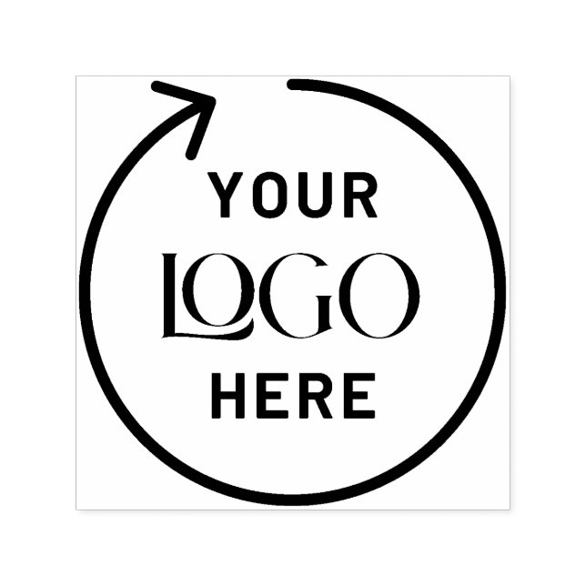 Business Logo | Custom Square Rubber Self-Inking S Self-inking Stamp (Design)