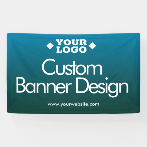 Business Logo Custom Vinyl Banner