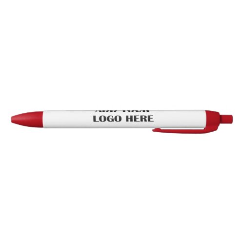 Business Logo Customer Appreciation or Promotional Black Ink Pen