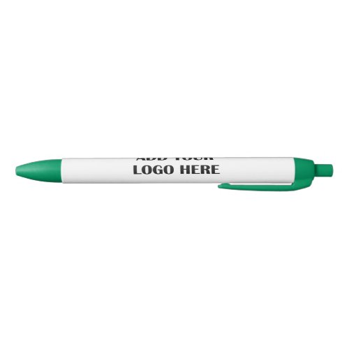 Business Logo Customer Appreciation or Promotional Black Ink Pen
