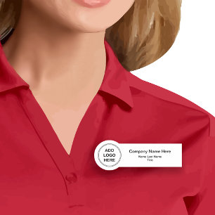 Business Logo Design Name Tag