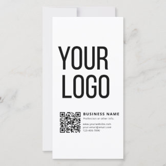 Business Logo & Editable Qr Code