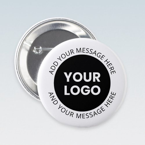 Business Logo  Editable Text  White  Black Button