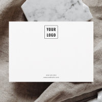 Business Logo Elegant Minimalist White