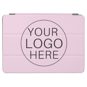 Business Logo   Elegant Modern Pink  Professional iPad Air Cover
