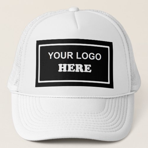 Business Logo Employee Modern Trucker Hat