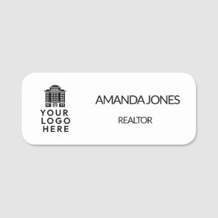 Business Logo Employee Name Tag