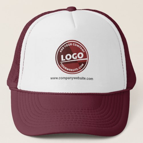 Business Logo Employee Outfit Custom Company Trucker Hat