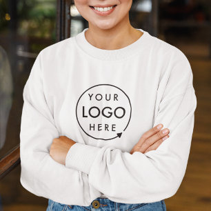 Business Logo Employee Staff Company Branded Sweatshirt