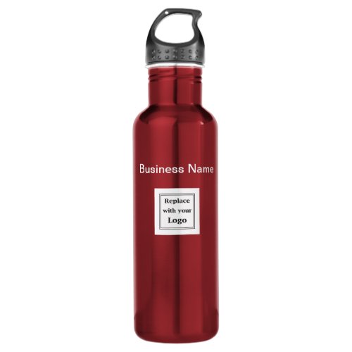 Business Logo Employee Swag Stainless Steel Water Bottle