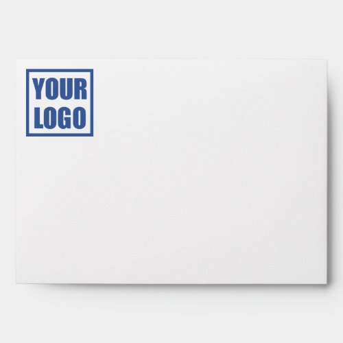 Business Logo Envelope Simple Black