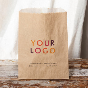 Business Logo Favor Bag