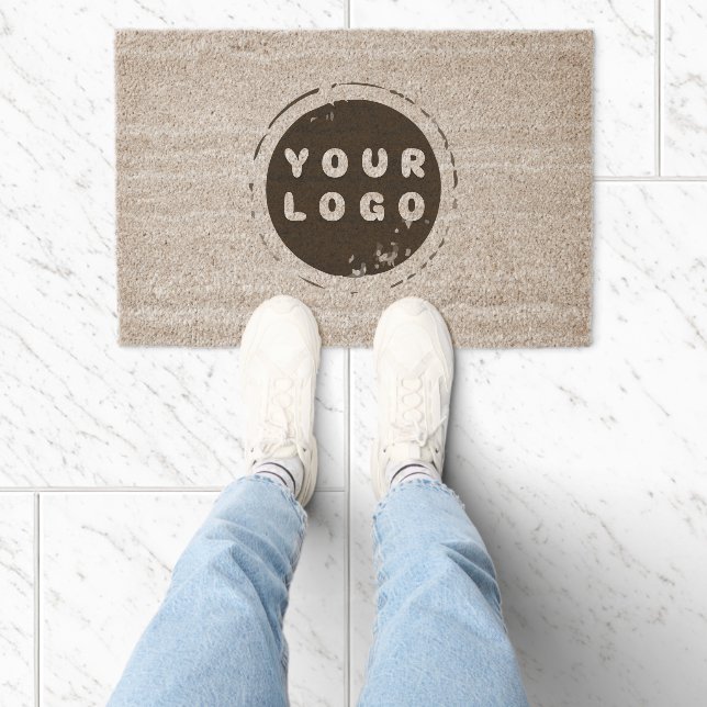 Business Logo  Fiber Doormat (Insitu)