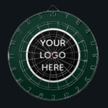 Business Logo Green Company Promotional Modern Dart Board<br><div class="desc">Business logo,  green,  company,  modern,  branding,  promotional,  elegant,  dartboard.</div>
