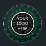 Business Logo Green Company Promotional Modern Dart Board<br><div class="desc">Business logo,  green,  company,  modern,  branding,  promotional,  elegant,  dartboard.</div>