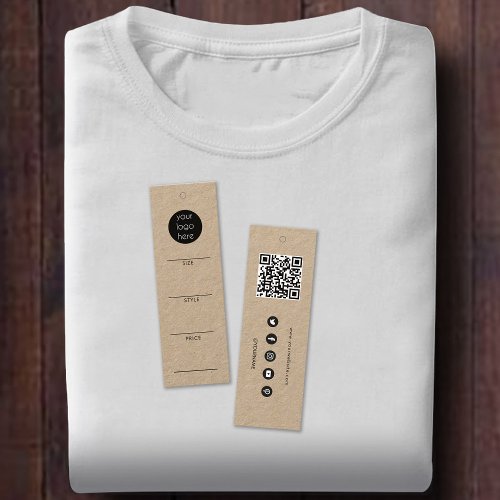 Business Logo Hang Tag Clothing Swing Price Tags
