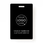 Business Logo ID | Modern Black Employee Staff