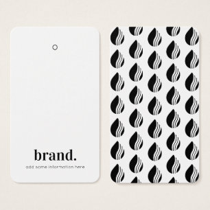 Business Logo Label Hang Tag Card