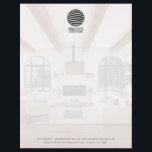 Business Logo & Logo Professional Letterhead<br><div class="desc">A classy business logo design with your business details. Also upload your business logo,  once you do your photo will be automatically faded. Perfect for small and large corporate businesses. Professional and clean design.</div>