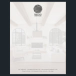 Business Logo & Logo Professional Letterhead<br><div class="desc">A classy business logo design with your business details. Also upload your business logo,  once you do your photo will be automatically faded. Perfect for small and large corporate businesses. Professional and clean design.</div>